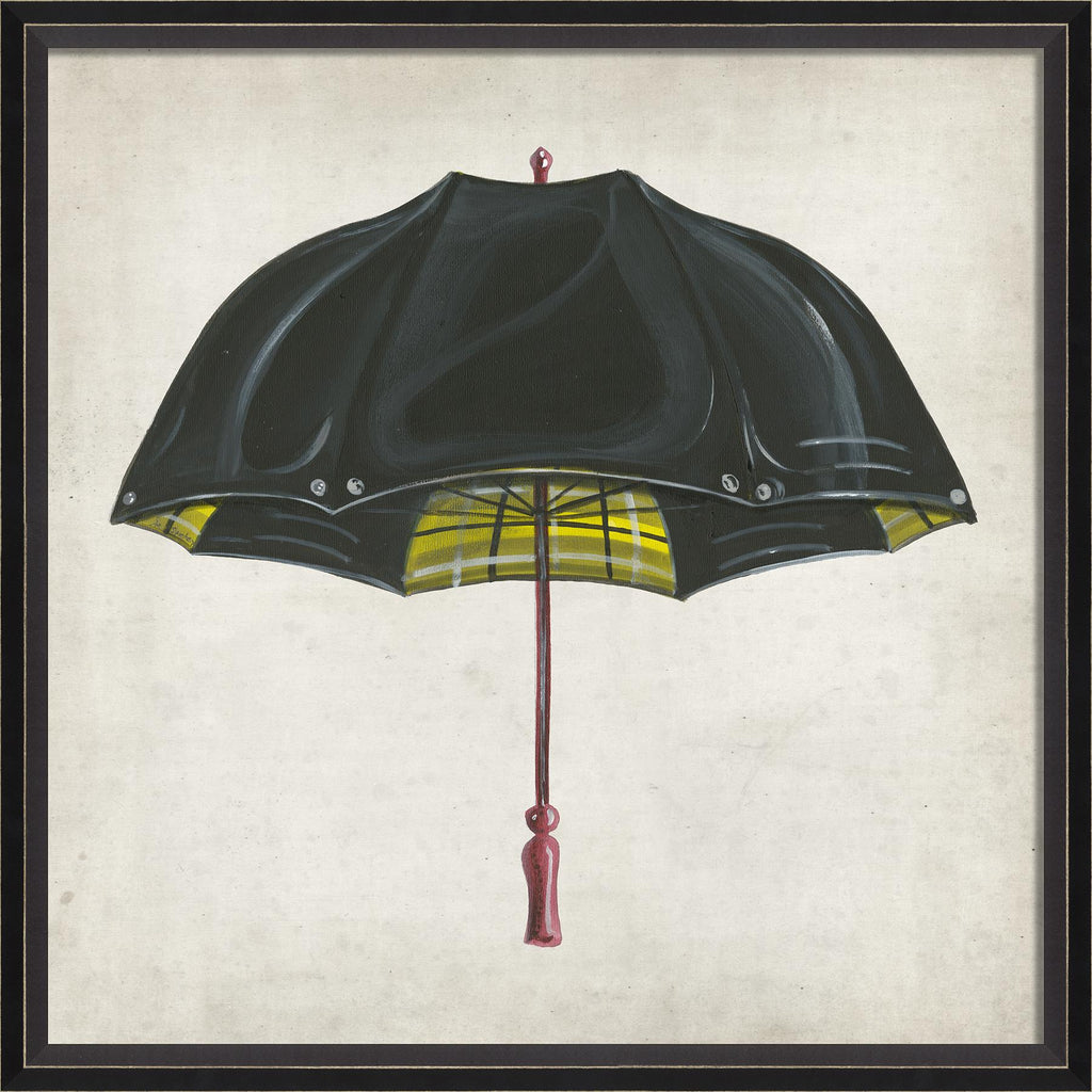 Spicher & Company BC Black and Yellow Umbrella 10421