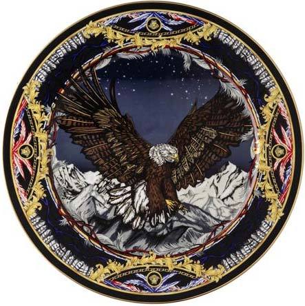 Versace La Regne Animal Sam Eagle Service Plate 10450-403669-10263