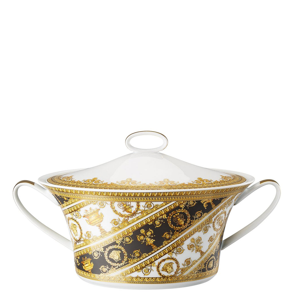 Versace I Love Baroque Vegetable Bowl Covered 10490-403651-11320