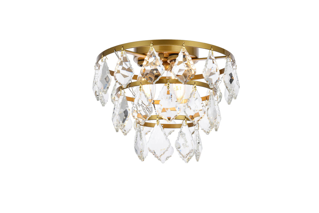 Elegant Lighting Flush Mount Light 1101F10BR