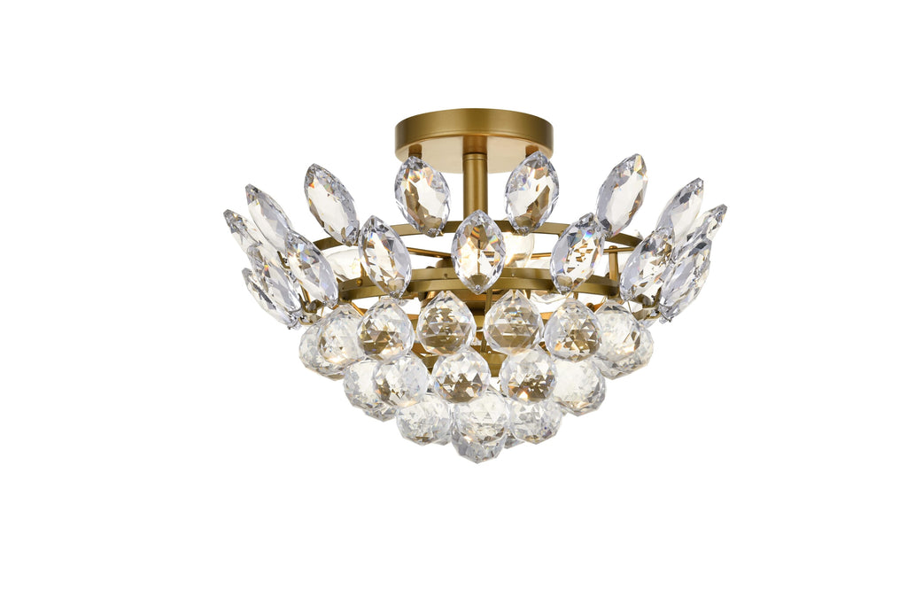 Elegant Lighting Flush Mount Light 1105F14BR