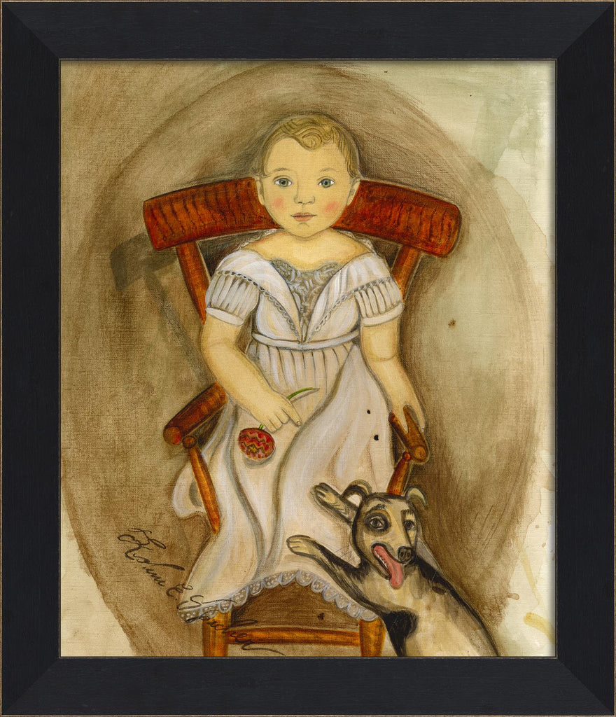 Spicher & Company MI Child with Dog 11067