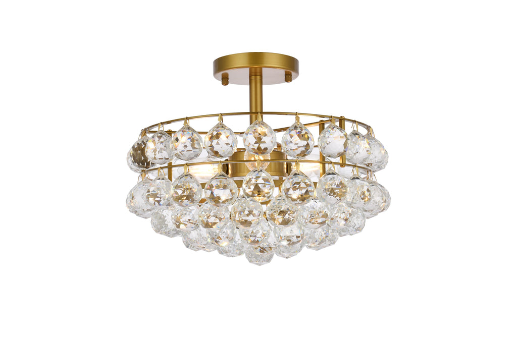 Elegant Lighting Flush Mount Light 1107F14BR