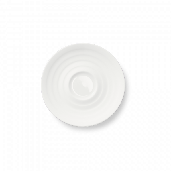 Dibbern Cross White Espresso saucer (Relief) (11.3cm) 1110320000