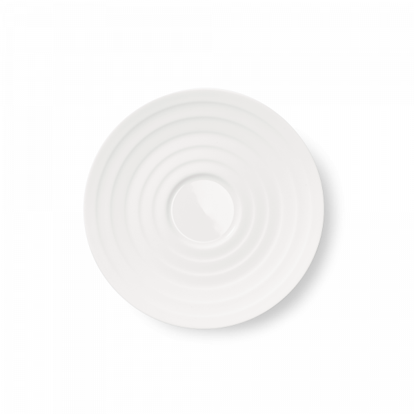Dibbern Cross White Coffee saucer (Relief) (16cm) 1110920000