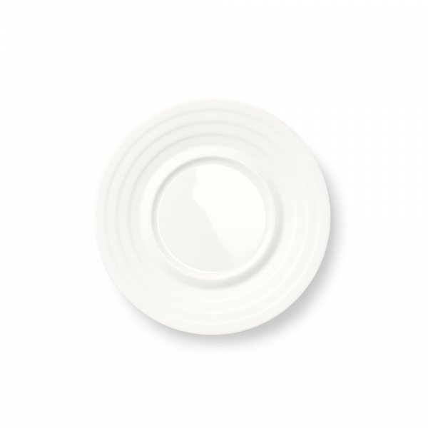Dibbern Cross White Coffee saucer (Relief) (15.8cm) 1111120000