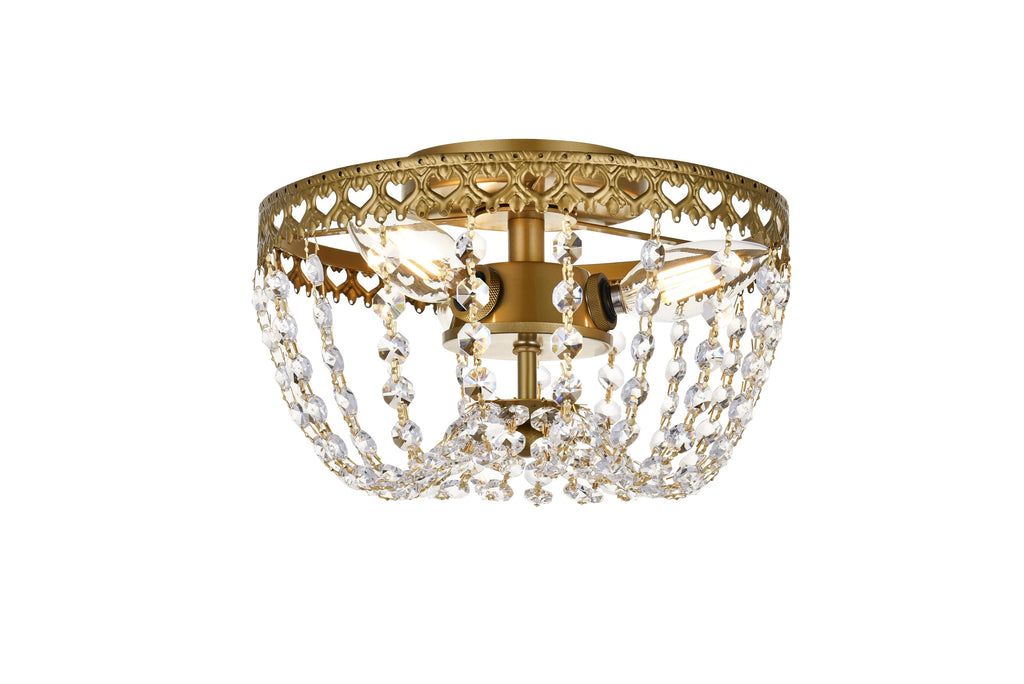 Elegant Lighting Flush Mount Light 1112F10BR