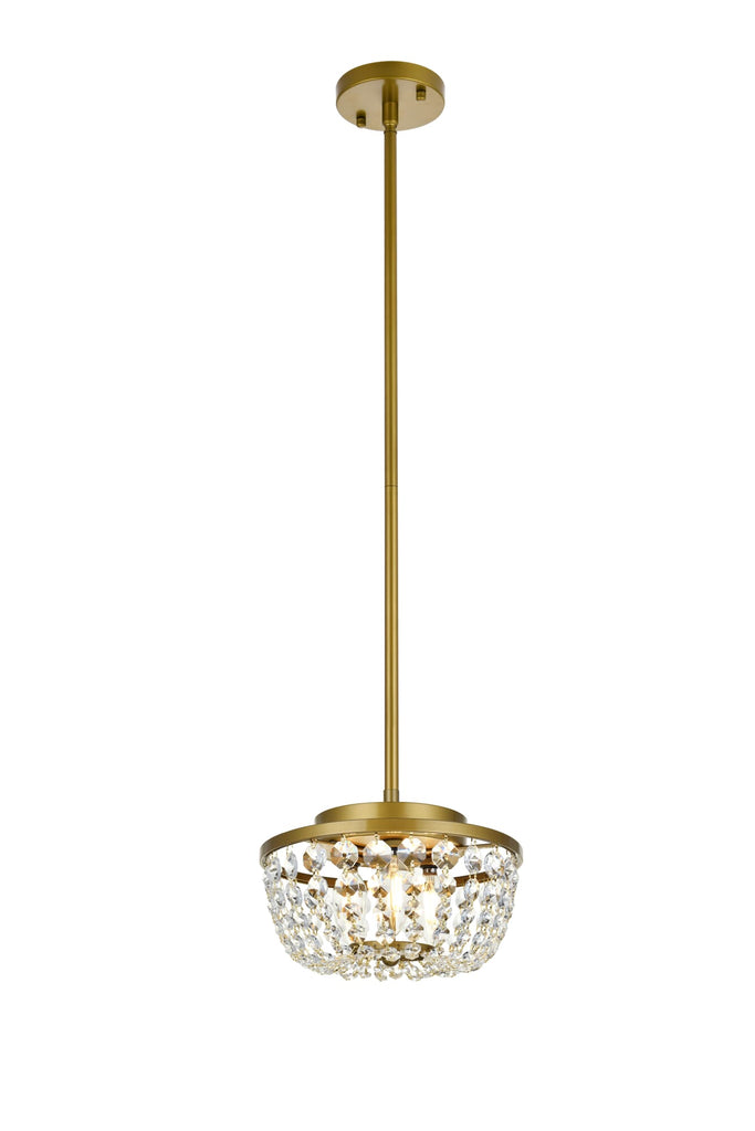 Elegant Lighting Pendant Light 1114D10BR