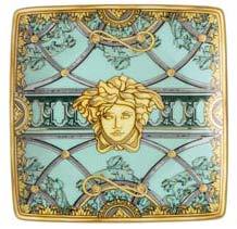 Versace La Scala Del Palazzo Verde Canape Dish 11940-403664-15253