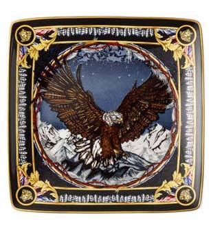 Versace La Regne Animal Sam Eagle Canape Dish 11940-403669-15253