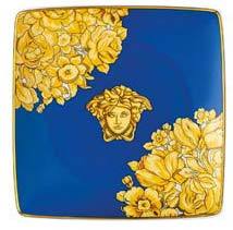 Versace Medusa Rhapsody Blue Canape Dish 11940-403672-15253