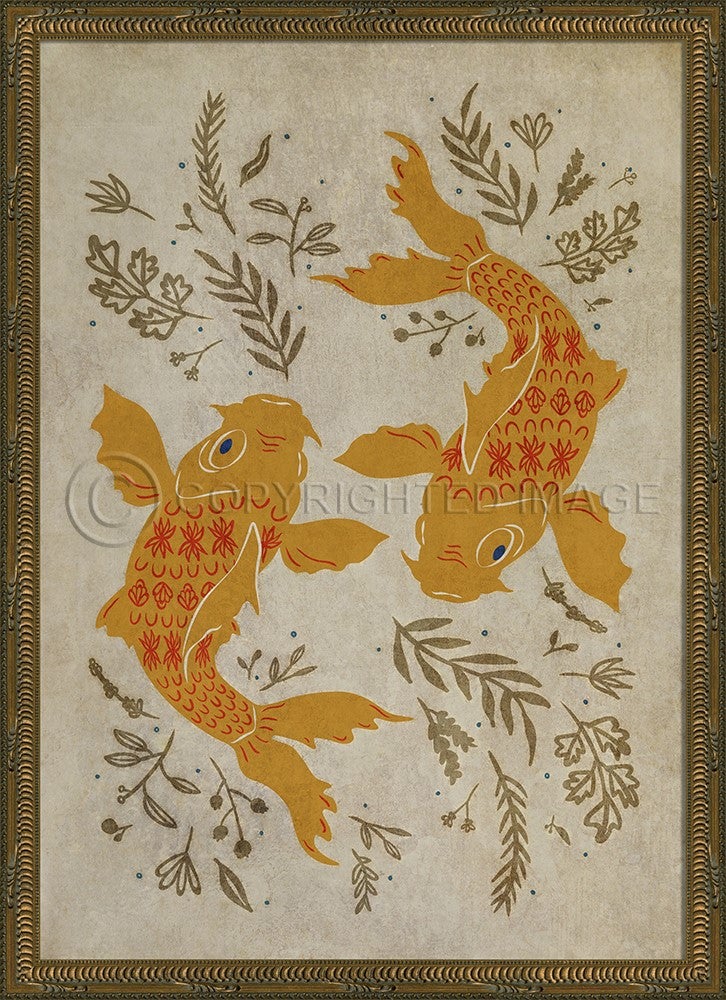 Spicher & Company KG Luck and Loyalty Koi on white 11977