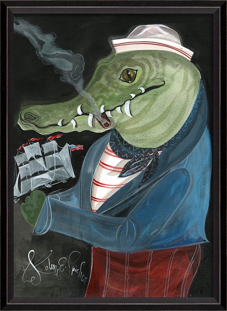 Spicher & Company BC Alligator Sully the Sailor md 12005