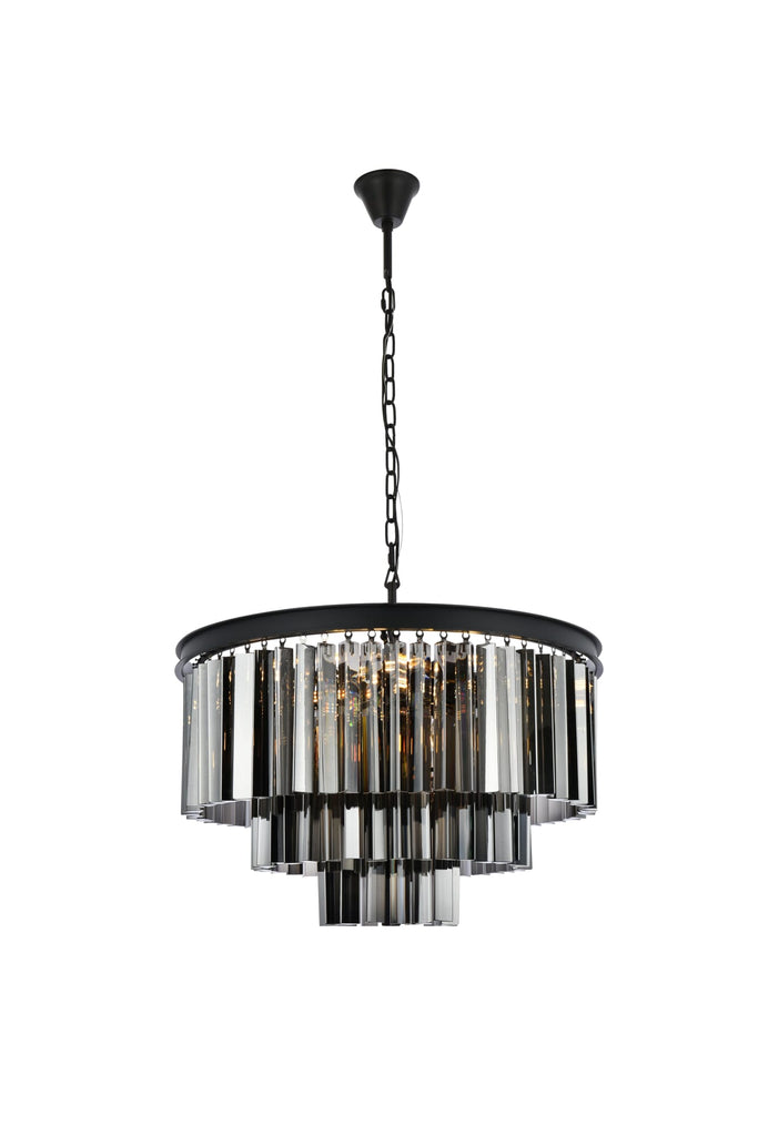 Elegant Lighting Chandelier Royal Cut 1201D26MB-SS/RC