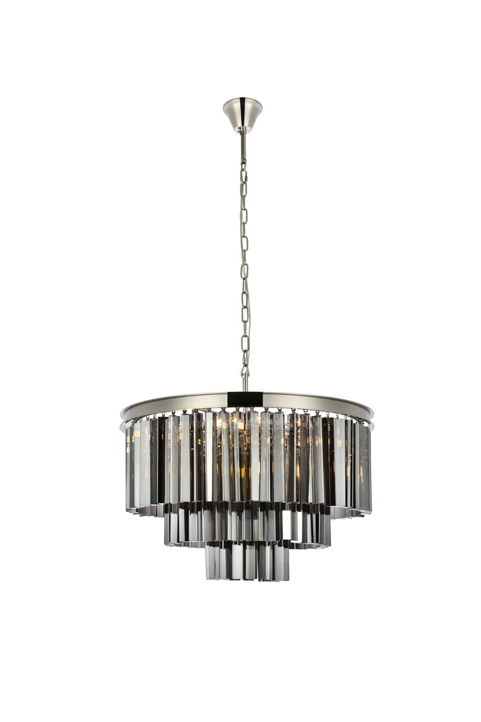 Elegant Lighting Chandelier Royal Cut 1201D26PN-SS/RC