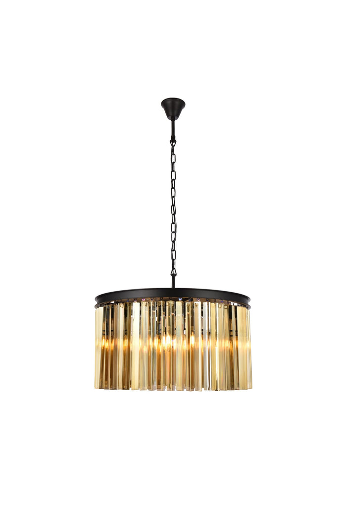 Elegant Lighting Chandelier Royal Cut 1208D26MB-GT/RC