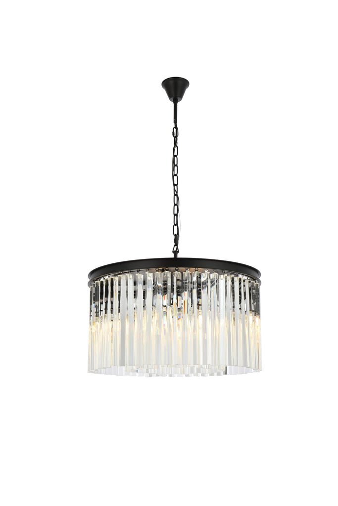 Elegant Lighting Chandelier Royal Cut 1208D26MB/RC
