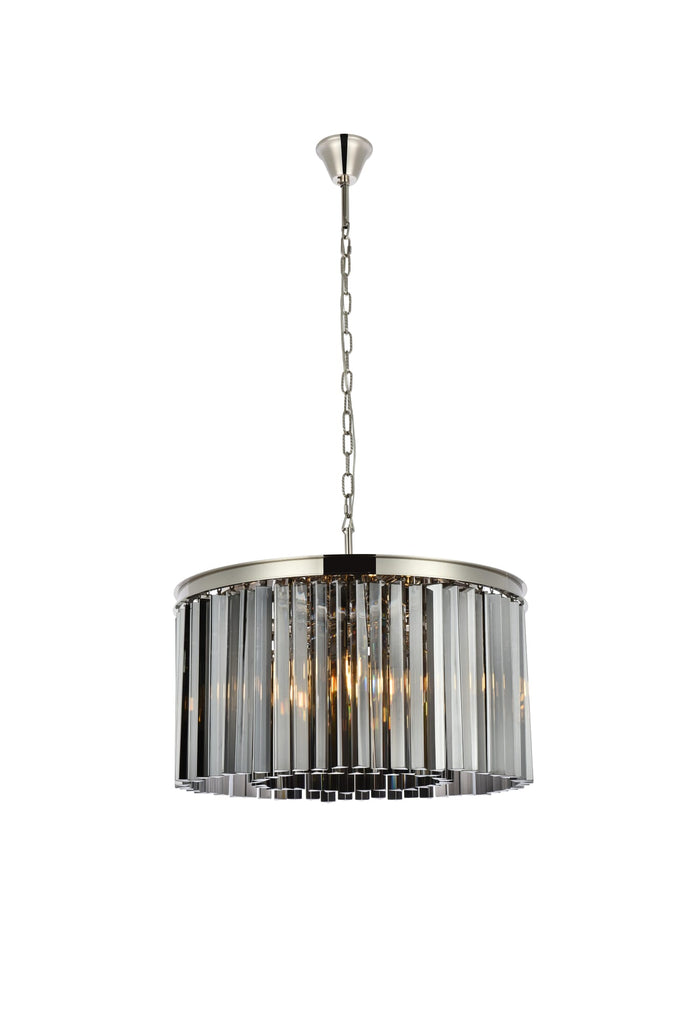 Elegant Lighting Chandelier Royal Cut 1208D26PN-SS/RC