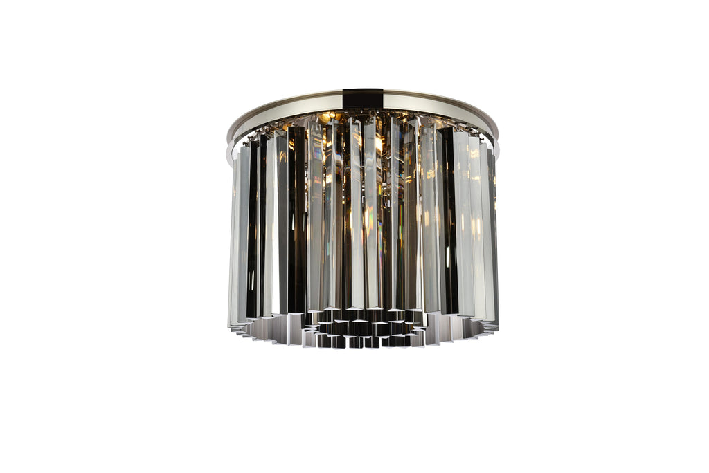 Elegant Lighting Flush Mount Light Royal Cut 1208F20PN-SS/RC