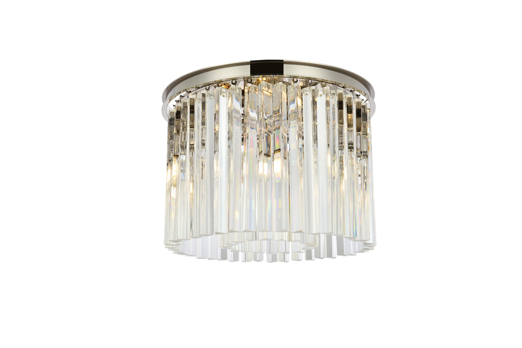 Elegant Lighting Flush Mount Light Royal Cut 1208F20PN/RC