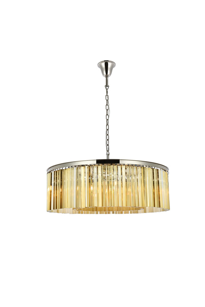 Elegant Lighting Chandelier Royal Cut 1208G43PN-GT/RC