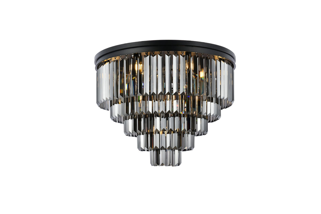 Elegant Lighting Flush Mount Light Royal Cut 1231F32MB-SS/RC