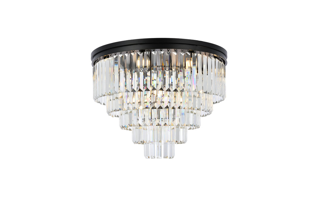 Elegant Lighting Flush Mount Light Royal Cut 1231F32MB/RC