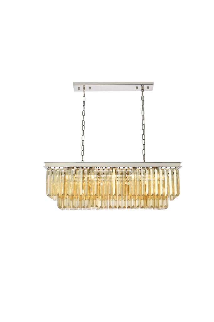 Elegant Lighting Chandelier Royal Cut 1232D40PN-GT/RC