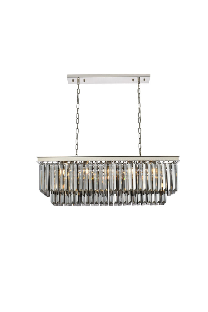 Elegant Lighting Chandelier Royal Cut 1232D40PN-SS/RC