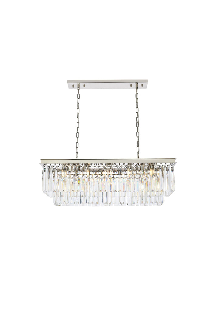 Elegant Lighting Chandelier Royal Cut 1232D40PN/RC