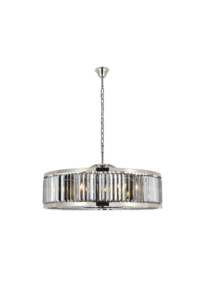 Elegant Lighting Chandelier Royal Cut 1233G43PN-SS/RC