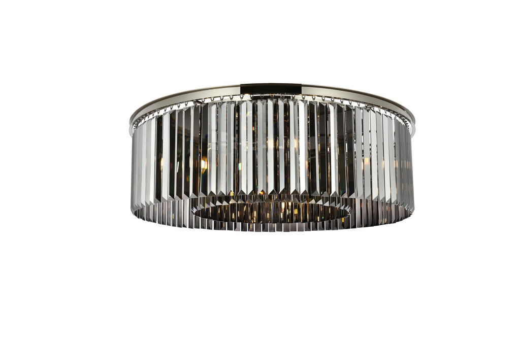Elegant Lighting Flush Mount Light Royal Cut 1238F43PN-SS/RC