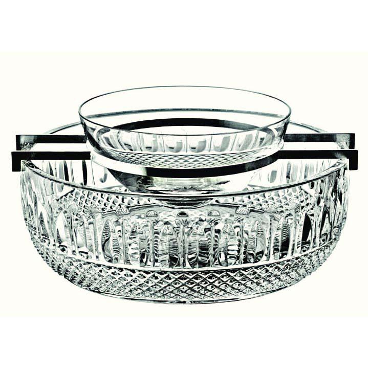 St Louis Crystal Tommy Caviar Set