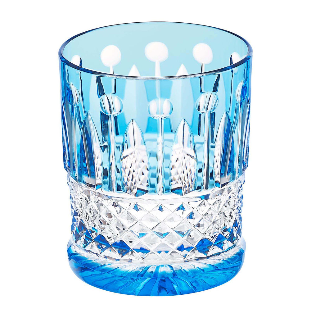 St Louis Crystal Tommy Sky-Blue Small Cylindrical Tumbler