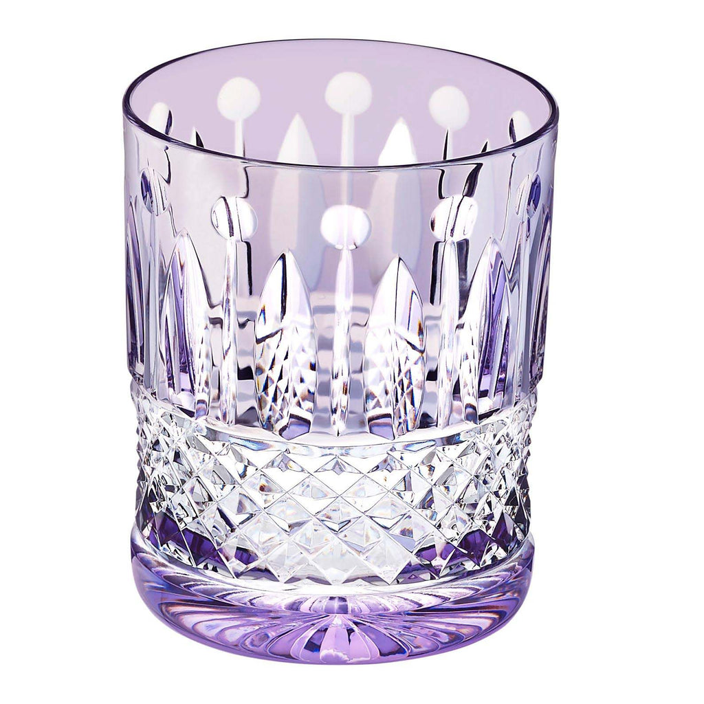St Louis Crystal Tommy Purple Small Cylindrical Tumbler
