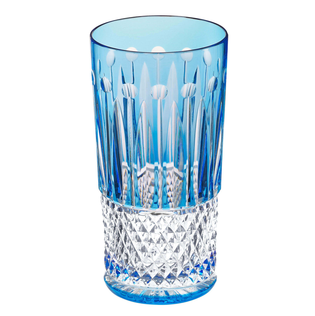 St Louis Crystal Tommy Sky-Blue Highball