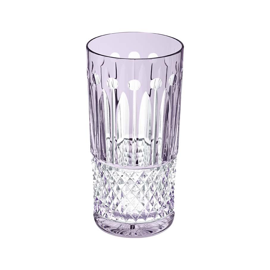 St Louis Crystal Tommy Purple Highball