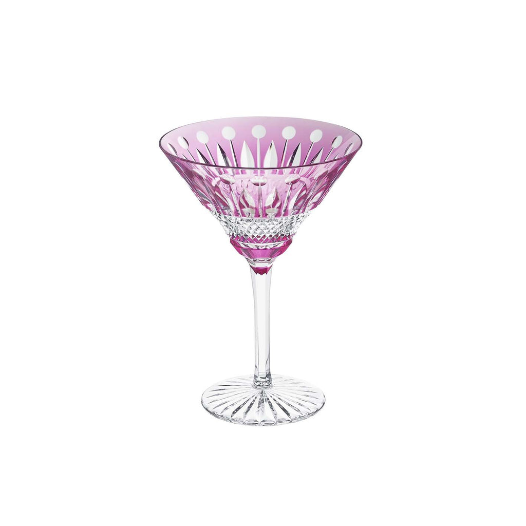 St Louis Crystal Tommy Amethyst Cocktail Glass