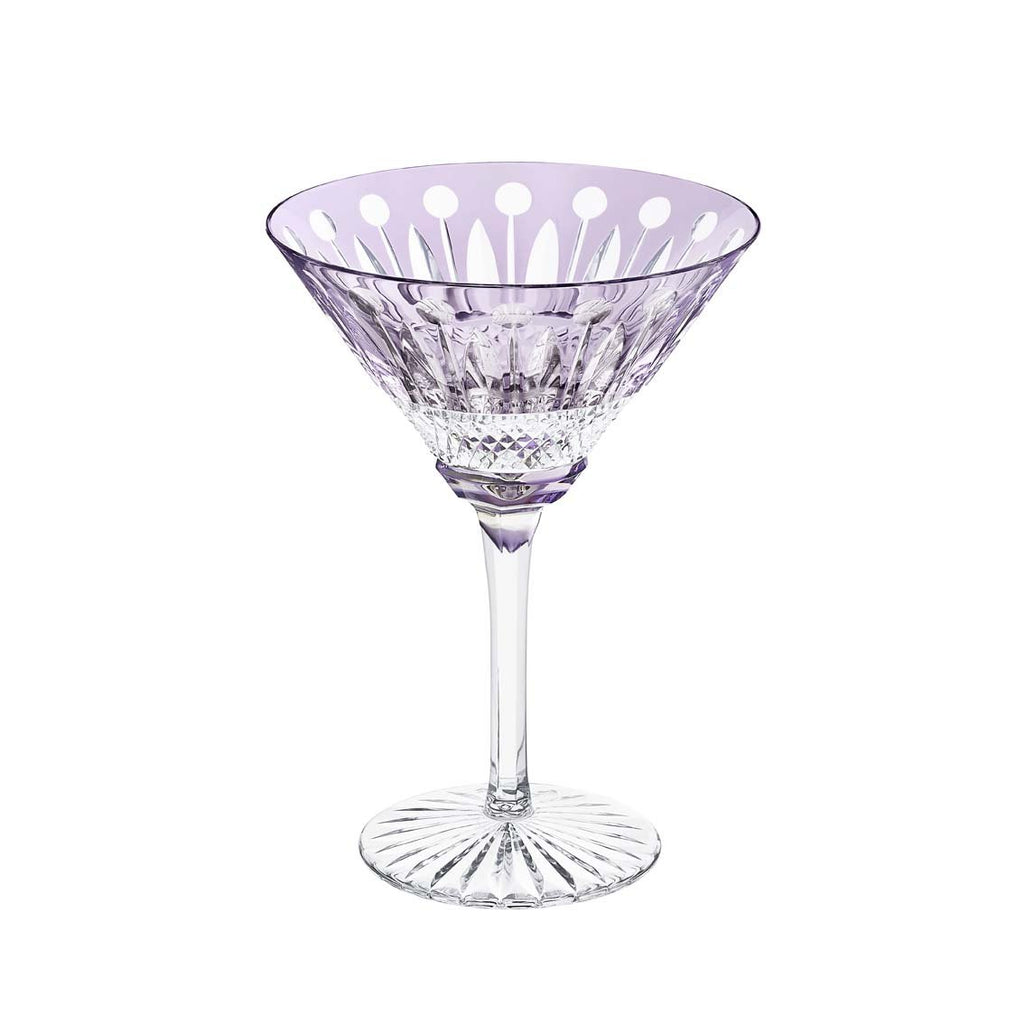 St Louis Crystal Tommy Purple Cocktail Glass