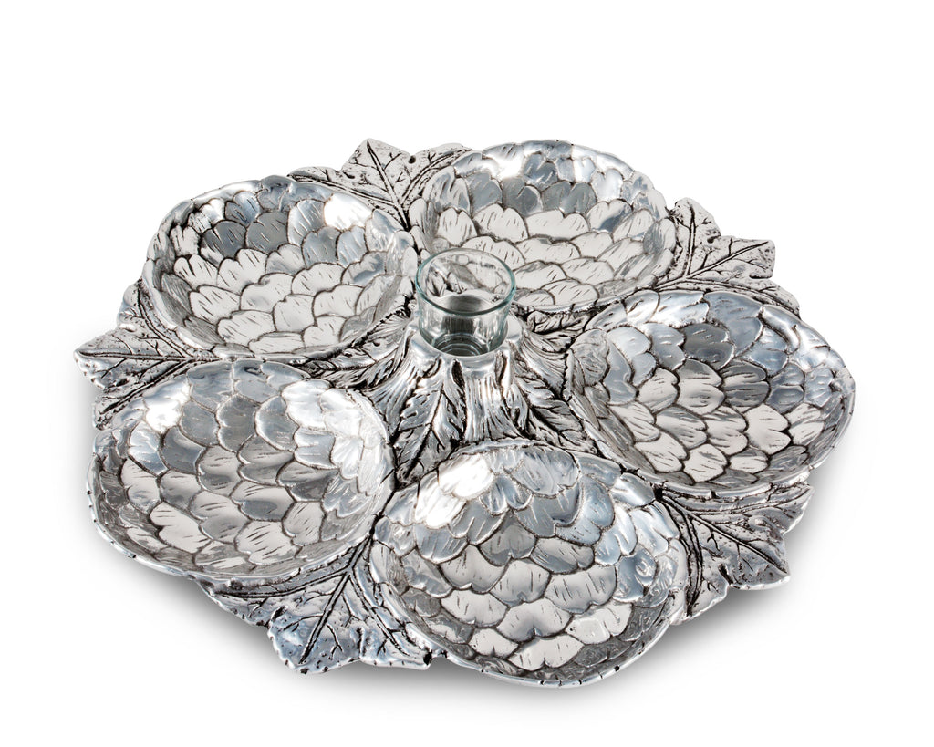 Vintage Arthur Court Grapes Aluminum Tray 18x13 New In Original Open Box Vintage Arthur Court Grapes Aluminum Tray 18x13 New In Original Open Box