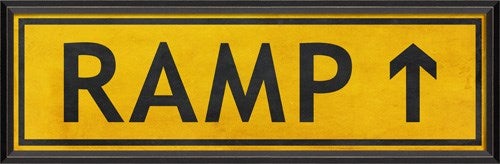 Spicher & Company BC Ramp Airport Sign 13710