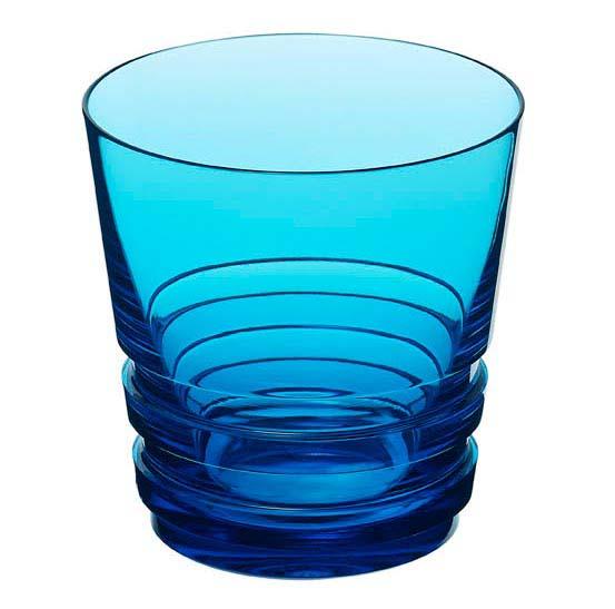 St Louis Crystal Oxymore Sky-Blue Medium Tumbler