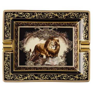 Versace La Regne Animal William Lion Ashtray 14269-403667-27236