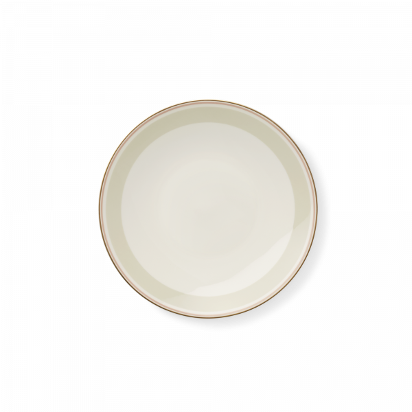 Dibbern Capri Bread Plate Khaki & Rose (17cm) 1501718101