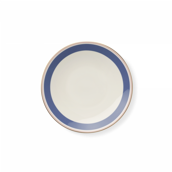 Dibbern Capri Bread Plate Blue & Rose (17cm) 1501718104
