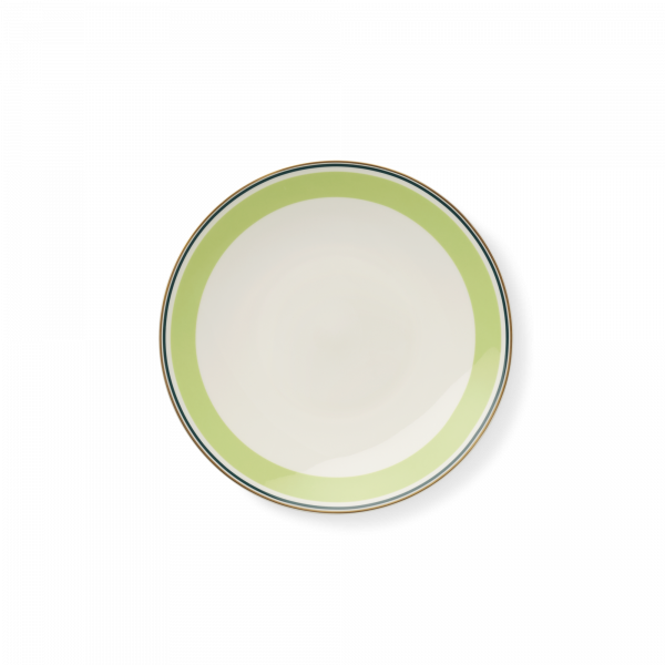 Dibbern Capri Bread Plate Spring green & Dark green (17cm) 1501718107