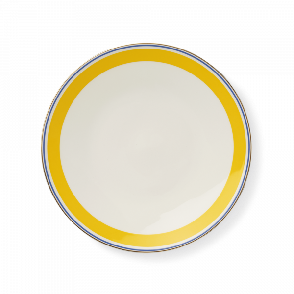 Dibbern Capri Dinner Plate Yellow & Blue (28cm) 1502818103