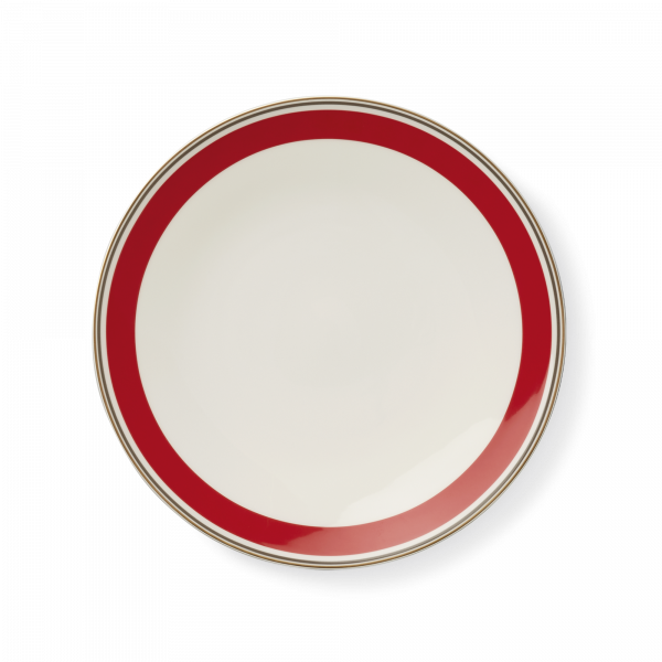 Dibbern Capri Dinner Plate Red & Anthracite (28cm) 1502818105