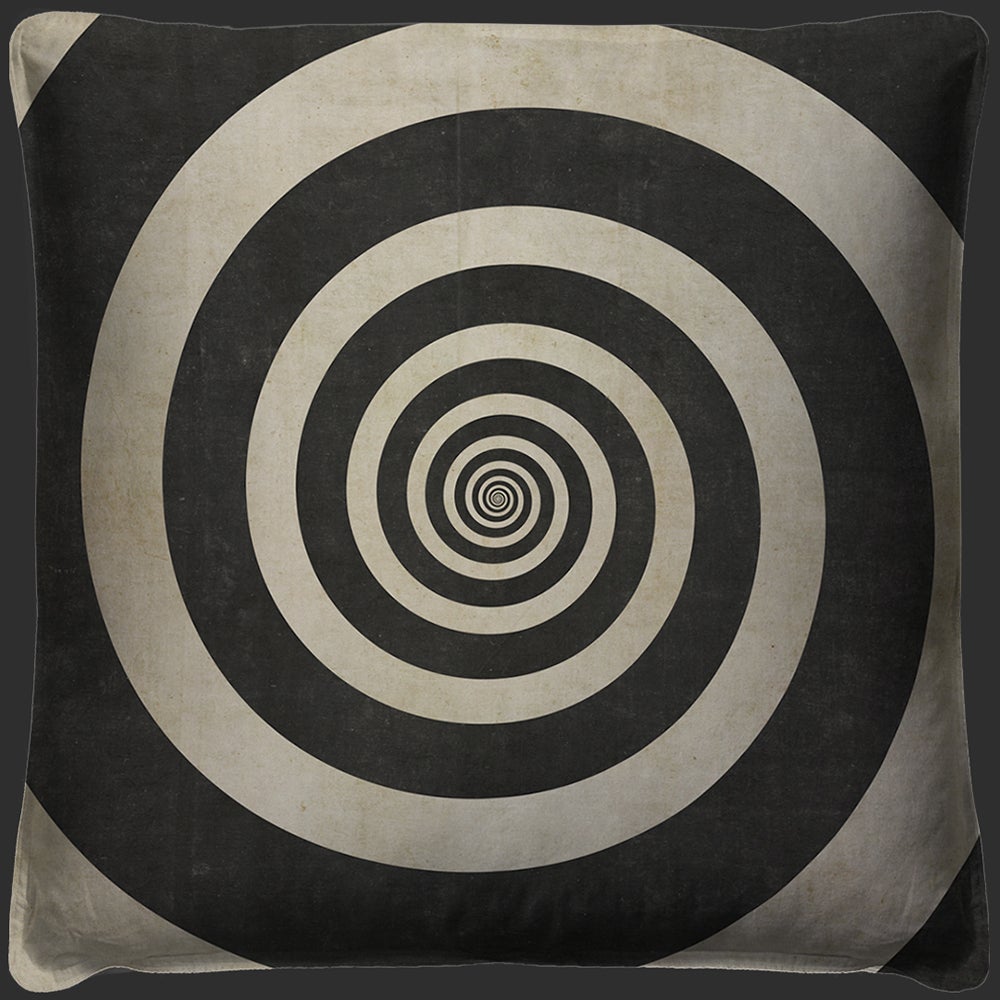 Spicher & Company Hypnotic Spiral Pillow 15062