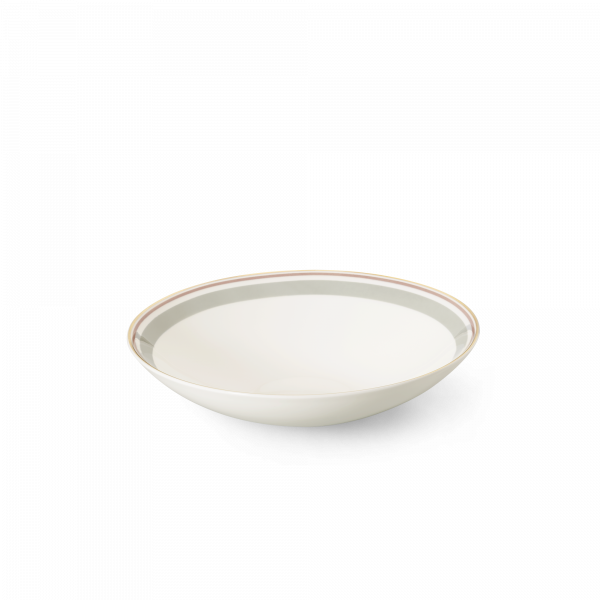 Dibbern Capri Plate & Bowl Khaki & Rose (20cm) 1542018101